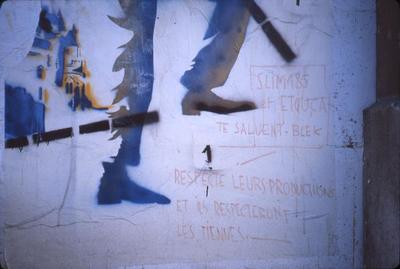 Slim185, Etouça. Paris, 1985.
