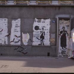 Blek le Rat, Surface Active. Paris, 1985.