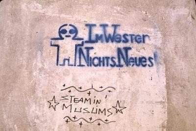 Auteur inconnu, Musulmans Fumants. Paris, 1985.