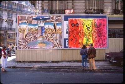 Auteur inconnu, Ronnie Cutrone. Paris, 1985.