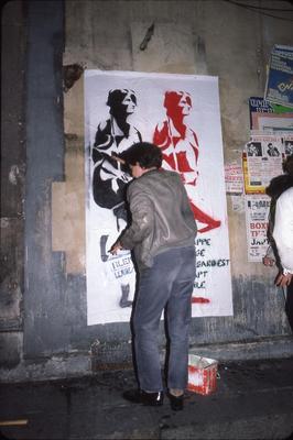 Blek le Rat. Paris, 1985.