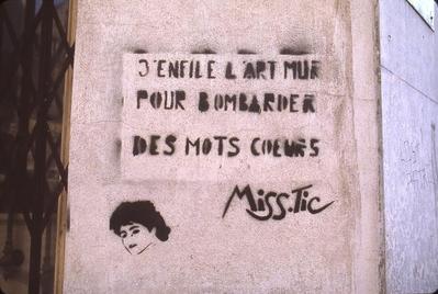 Miss.Tic. Paris, 1985.