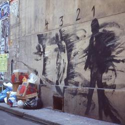 Richard Hambleton. Paris, 1984.