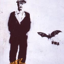 Blek le Rat, TNT. Paris, 1984.