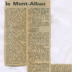 Les artistes squattérisent le Mont-Alban - Nice-Matin