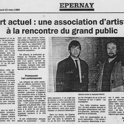 L'Art actuel : une association d'artistes à la rencontre du grand public - L'Union