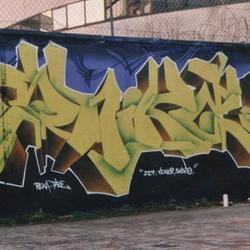 1Tox, Lenie, Manu, Songe, Shick, Kensa. Clichy, février 2002.