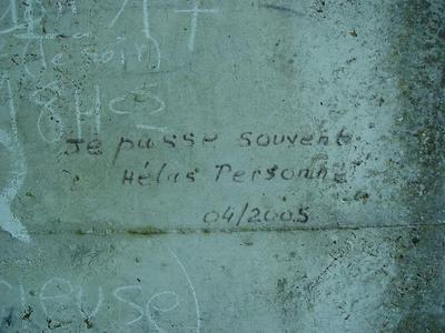 Auteur inconnu. Évry-Courcouronnes, 2005.