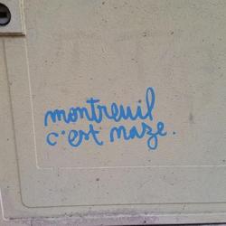 Auteur inconnu. Montreuil, 2019.