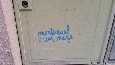 Auteur inconnu. Montreuil, 2019.