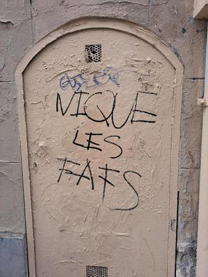 Glizer, auteur inconnu. Paris, 2024.