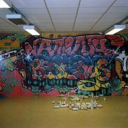 Cane4, Crazy, Size, Ruze, Scorpio2. Kongsberg, Norvège, 1986.