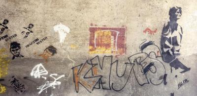 Blek le Rat, Knups, Megaton, auteurs inconnus. Paris, 1986.