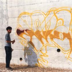 Spray. Auribeau-sur-Siagne, 1988.