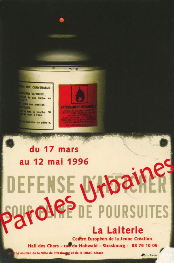 Flyer Paroles Urbaines