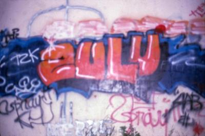 Spray, 34 Skidoo, Risk, Shaz, Sno. Cormeilles-en-Parisis, 1985.