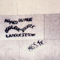 Miss.Tic. Paris, 1985. 