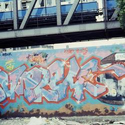 Ash, Scipion, JayOne. Paris, 1985.