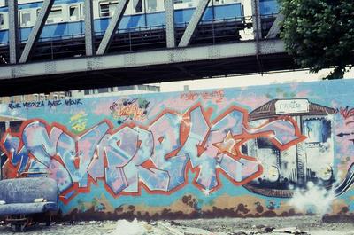 Ash, Scipion, JayOne. Paris, 1985.