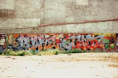 Ash, Skki, JayOne. Paris, 1985.