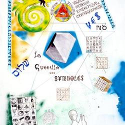 Cryptographie - Éte du canal - Jacques Villeglé 