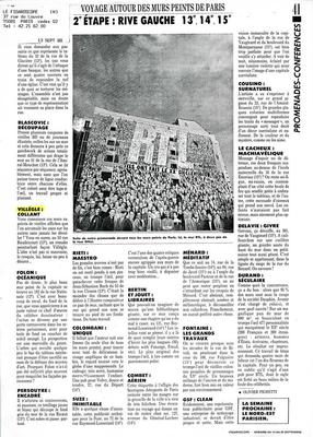 Voyage autour des murs peints de Paris - Le Figaroscope