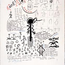 Jacques Villeglé, Généalogie, 2001