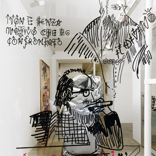 Jacques Villeglé - Pietro Aretino et Pierre Restany