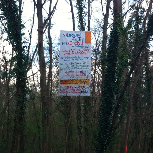 Jacques Villeglé - Le Cyclop Milly-la-Forêt  - 2014