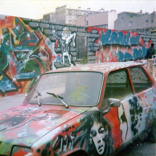 Skki, Ash, Jay, Scipion. Paris, 1985.