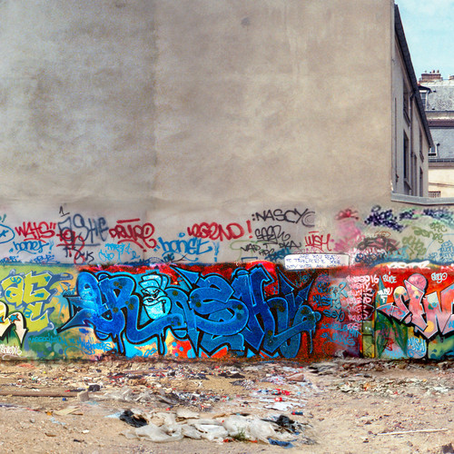 Turs, Chari, Popay, Shun, Seyo, Slice, Nasty, Wish. Paris 1992.