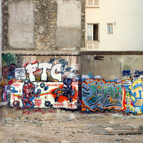Creez, Vksé, Snik, FTC, Popay, Toons, Aspe, Sero, Psy, Secret. Paris, 1992.