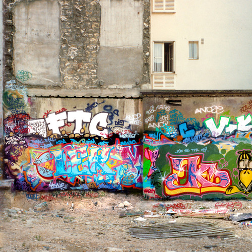 Creez, Vksé, Snik, FTC, Lek, Echo, Sero, Psy, Secret. Paris, 1992.