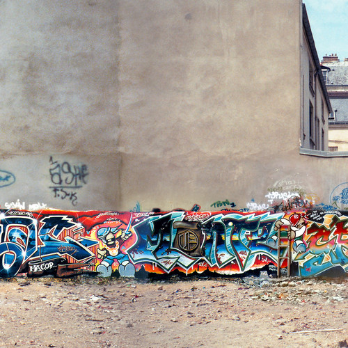 Rudy Bass, Popay, Stone, Kongo, Juan, Psy, Mist, Steph, Alex. Paris, 1992.