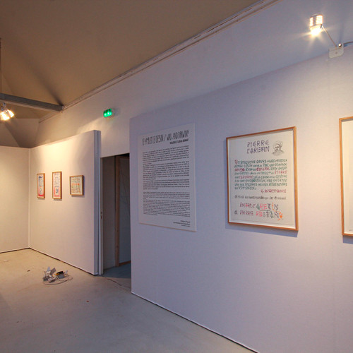Jacques Villeglé - Drawing Now Paris n°8 - Le mur et le dessin
