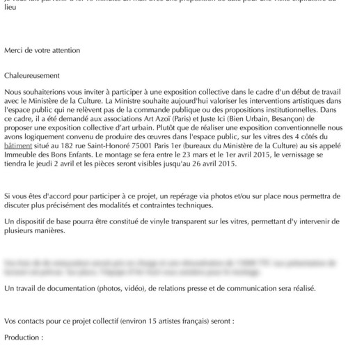 Email - Art Azoï - Projet OXYMORES I