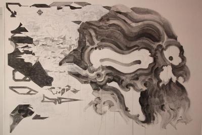 Wxyz, Cokney - Drawing Now Paris n°8 - Le mur et le dessin