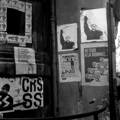 Affiches revendicatives. Paris, 1968.