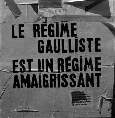 Affiches revendicatives. Paris, 1968.