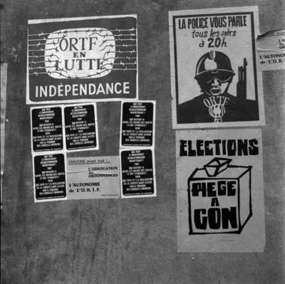 Affiches revendicatives. Paris, 1968.