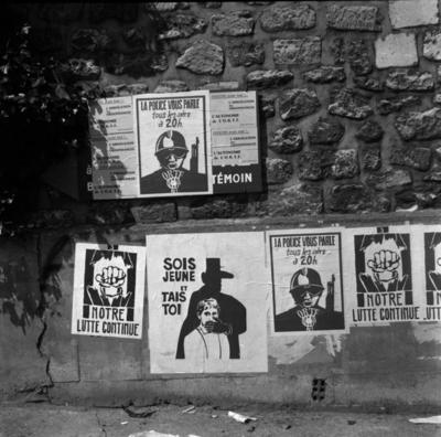 Affiches revendicatives. Paris, 1968.