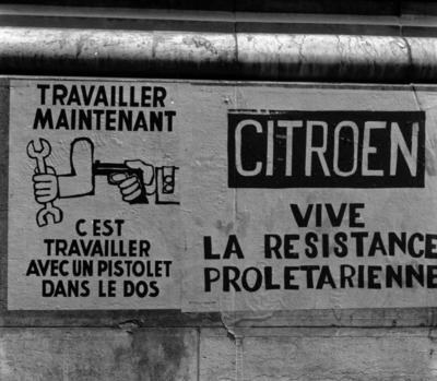 Affiches revendicatives. Paris, 1968.