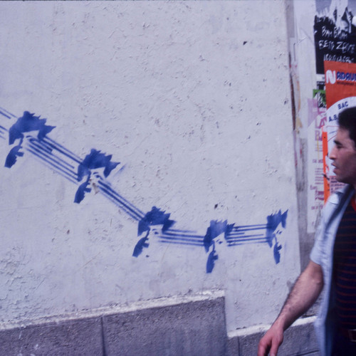Blek le Rat. Paris, 1983.