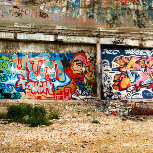 09 Jay, Echo, Skki. Paris, 1987.