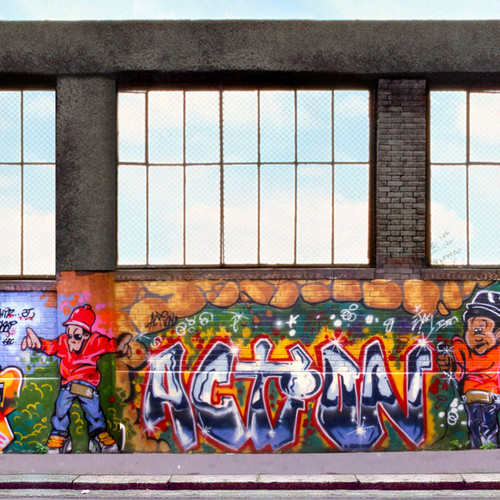 03 Scipion, Bruno les Cochons, Skki, Jay, Ash. Paris, 1985.