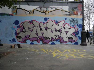 Xare, Rush, Reka, Dgea, Shick. Paris, février 2017.