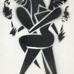 Pochoir "Couple"