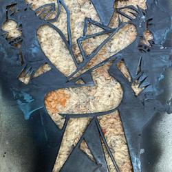 Pochoir "Couple"