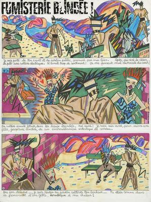 Dessin "Fumisterie blindée"