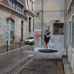 Escif - Exercices d'amour. Besançon, 2011.